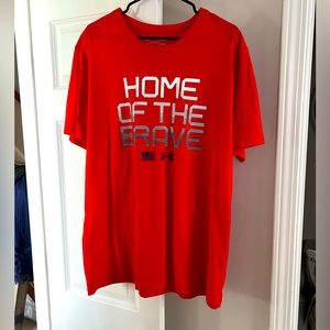 Under Armour Mens T-Shirt “Home of the Brave”